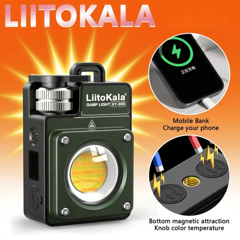 Фонарь LiitoKala XY-009, 3500 люмен, яркий и мощный — изображение продукта