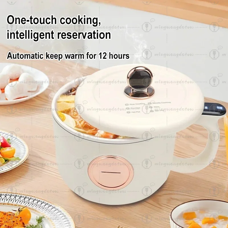 Multifunction Electric Cooker Household Mini Rice Cooker Portable Cooking Pots Non-stick Pan for Kitchen multi cooker 1-2 people