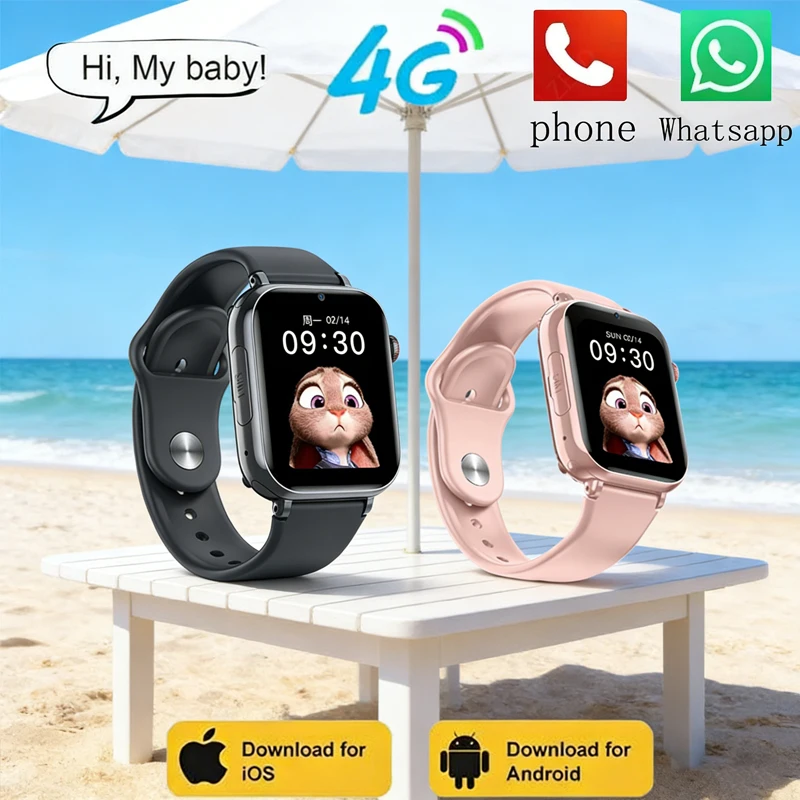 

Новые детские умные часы с HD-экраном, сенсорным управлением, играми, звонками, музыкой, подарок для мальчиков и девочек, совместимые с IOS и Android.