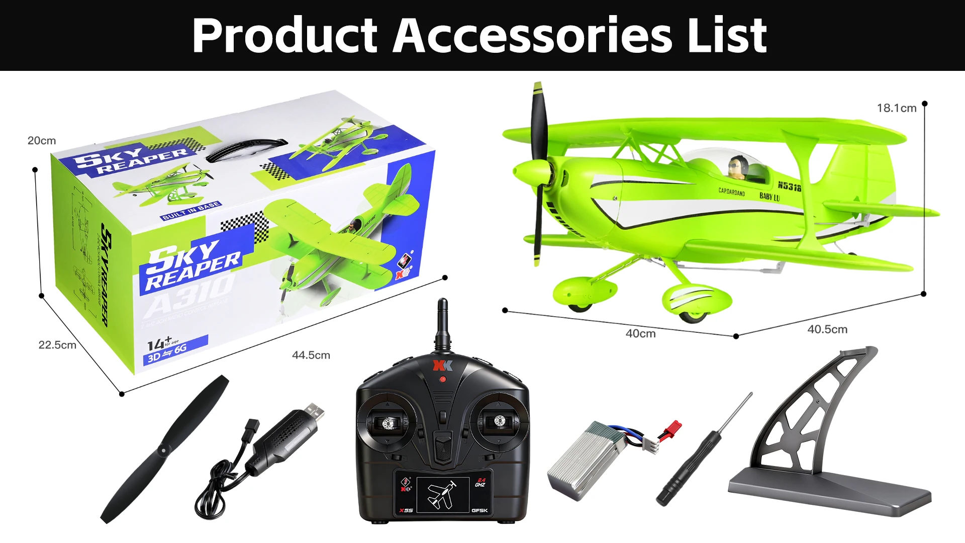2026 WLtoys Remote-Controlled Aircraft A310 Brushless Motor 3D/6G With Gyroscope Dual Wings Four Channel Airplane Boy Toy Gift