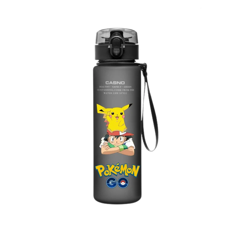Halloween Pokemon Water Cup 560ml Pikachu Water Glass Children's Cute Gengar Plastic Outdoor Sports Large Capacity Water Bottle image 5