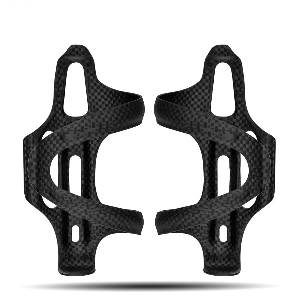 1pc/2pcs Bottle Holder Carbon Fibre Bicycle Bottle Cage Side opening Mountain Rode Bike Lightweight Cycling Equipment