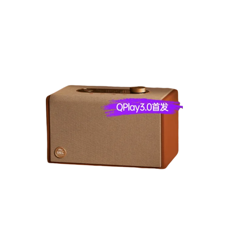 مكبر صوت GIEC Q25 لاسلكي يعمل بالبلوتوث WiFi Hi-Fi Premium Sound System QQ Music ذو علامة تجارية مشتركة مع دعم QPlay 3.0