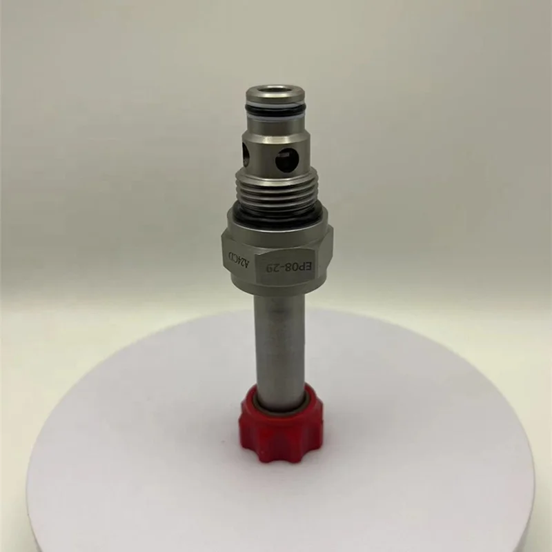 Poppet Normally Open Solenoid Valve Ep08-29 High Pressure Threaded Cartridge Valve for Industrial Hydraulics