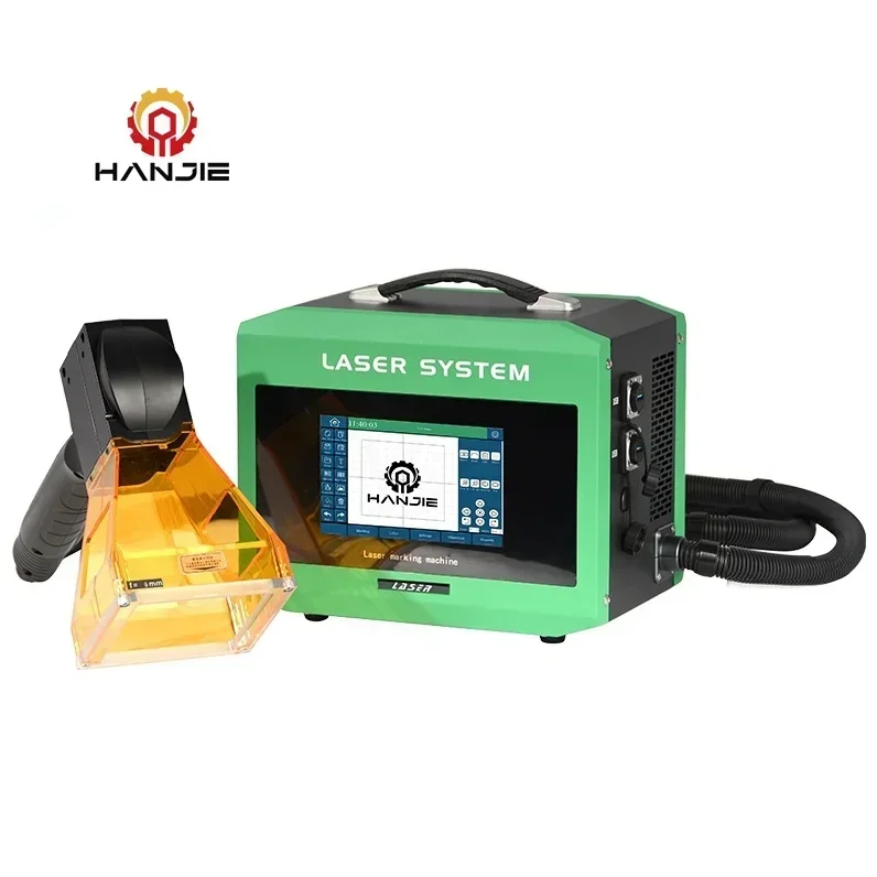

2026 Premium Portable laser printer logo expiry date printing machine for metal laser coding
