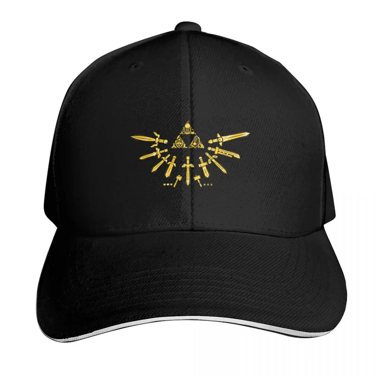 Triforce Baseball Cap derby hat Military Cap Man Snapback Cap New In The Hat Women Hats Men's