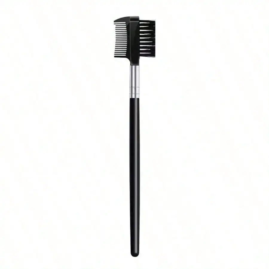 1PC Eyelash Comb & Eyebrow Brush 2-In-1 – Professional Makeup Tool For Eyelash Extensions, Great For Self-Use & Gifting