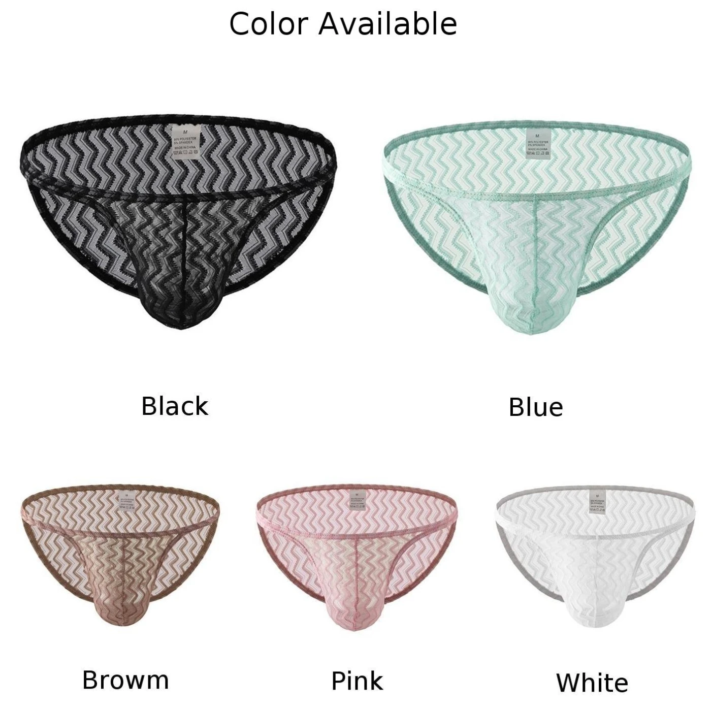 Mens Thin Sheer Underpants Mesh Breathable Underwear Pouch T-Back Brief Soft Low Waist Panties Bikini Slip Homme Jockstrap