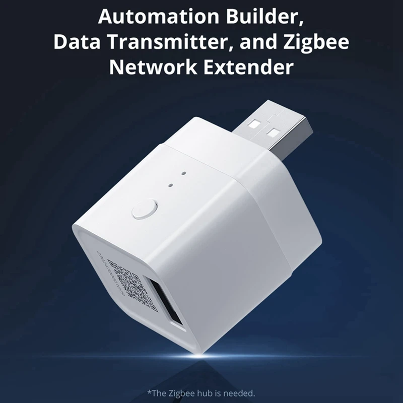 Zbmicro inteligente zigbee usb adaptador inteligente plug de alta velocidade usb carregamento rápido ewelink alexa controle voz zigbee extensor