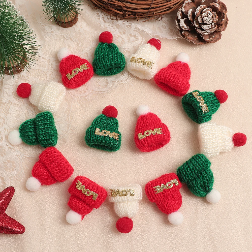 5/10Pcs Christmas Decoration M - Santa Hat Plush recension och pris