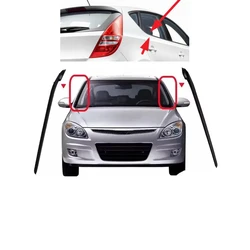 1 Pair Windshield Side Hard Plastic Strip for Hyundai I30 2009-2011 86131-2L000 Windscreen Glass Weatherstrip Seal Not for Cw
