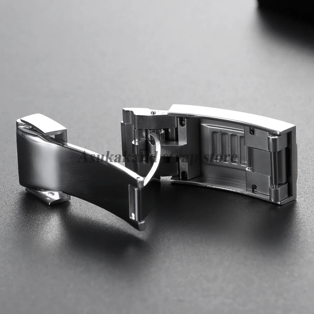 9x9mm Silver Gold Watch Buckle for Rolex DAYTONA SUBMARINER GMT WatchBand Clasp Stainless Steel Fine-tuning Pull Button Buckle