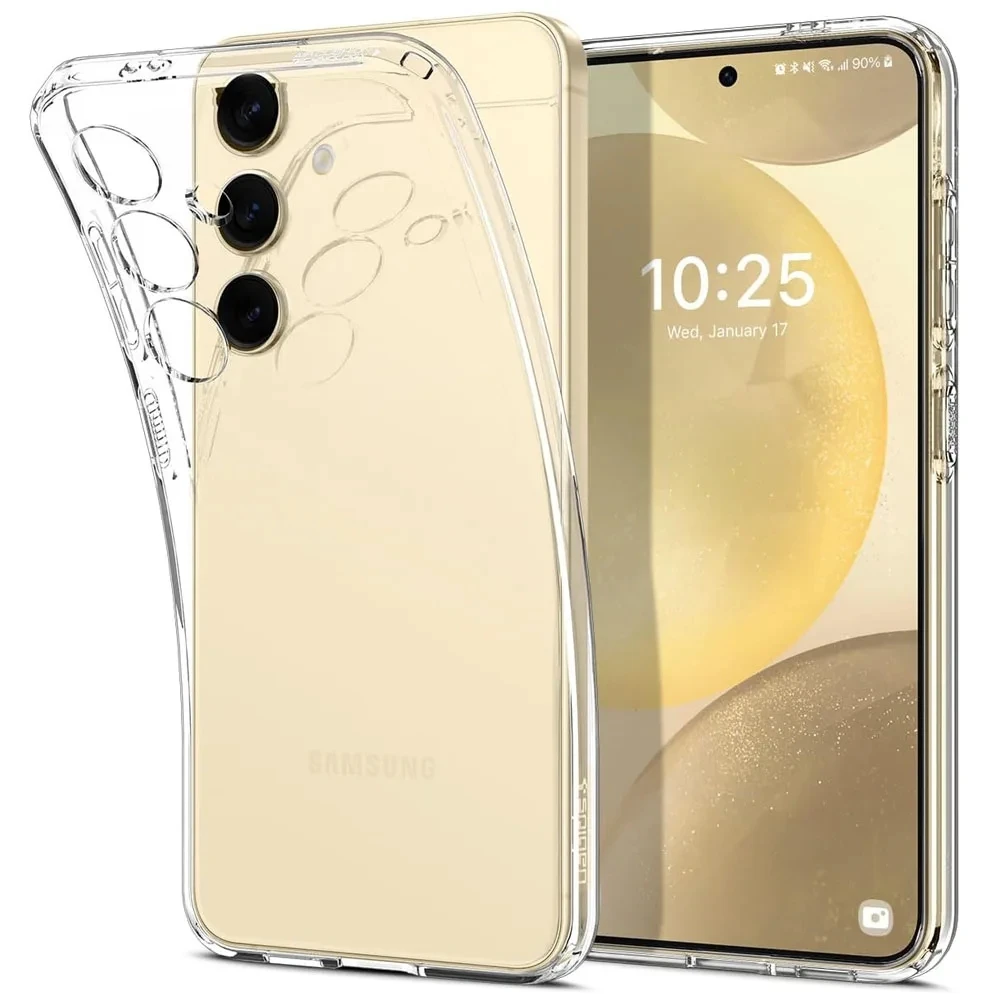 Ultradünne, klare Hülle für Samsung Galaxy A15 A25 A35 A55 A16 A36 A14 A54 S24 S25 Ultra S23 FE S22 Plus weiche Silikon-Rückseite