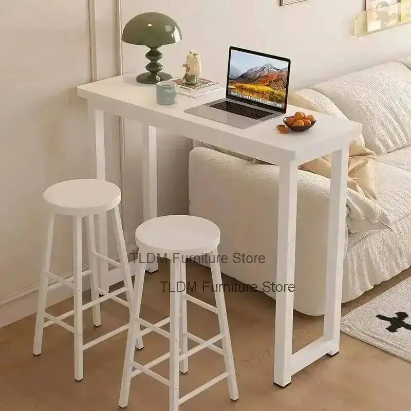 for Compact Bar Table Set High Foot Space Saving Design Small Apartment Kitchen Dining Room Modern Minimalist Home Furniture