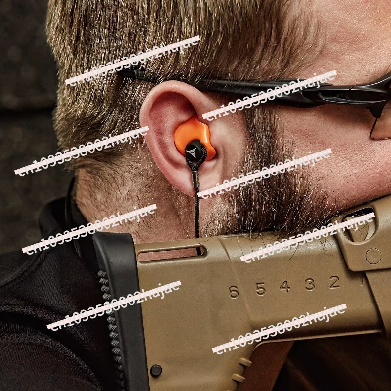 

Decibullz Custom Noise-Canceling Earplugs for Shooting, Drumming, and Noise Reduction with Cable, Professional Sound Isolation