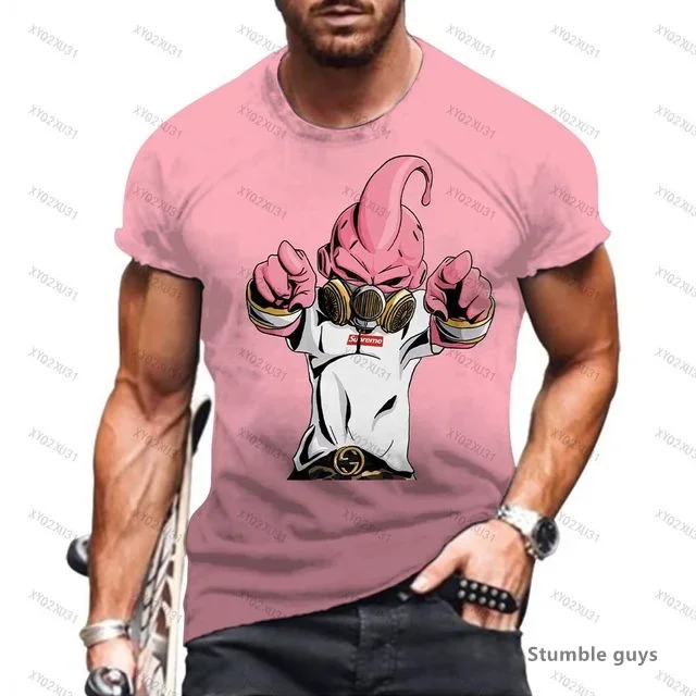 2026 Sommer Herren Schnelltrocknendes Fitness Goku T-Shirt Dragon Ball Kakarot Vegeta T-Shirt Super Saiyan Oberteile
