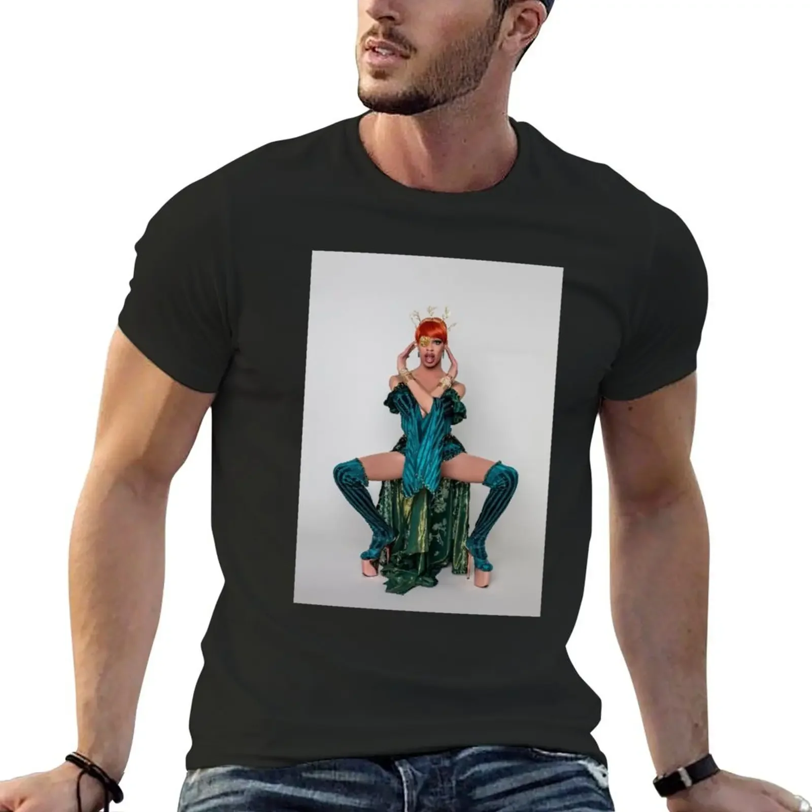 

Yvie Oddly Odd Bless T-Shirt plain graphic t shirts plus sizes oversized t shirts for men