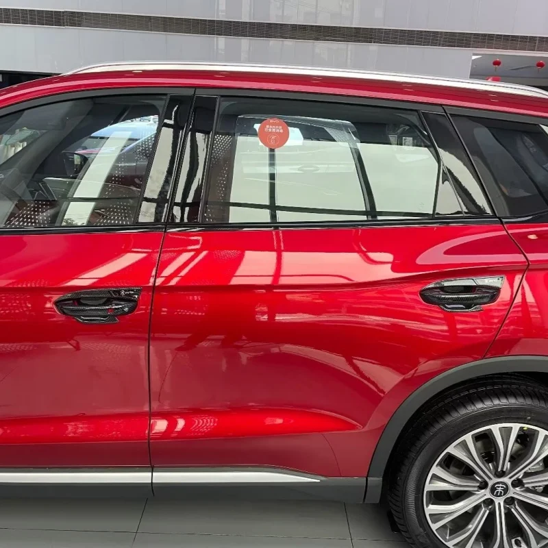 

Car Door Handle Frame Bowl Trim Cover Protector Decoration Accessories Exterior Sticker Scratch For BYD Song Pro DM-i 2022+