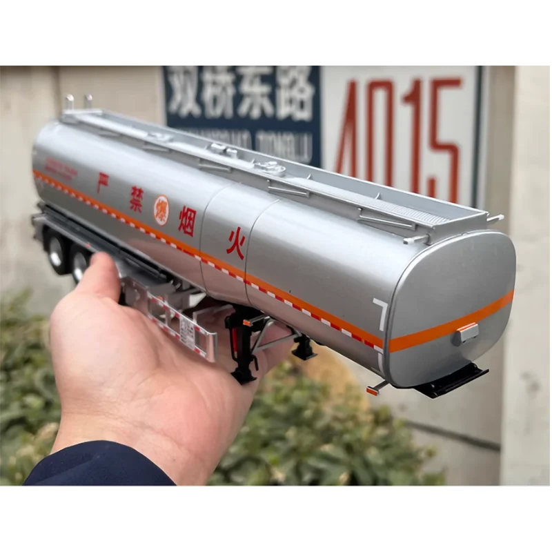 Diecast 1:36 Scale Foton Ouman EST-A Container Tank Truck Transport Container Alloy Simulation Vehicle Model Collection Gift