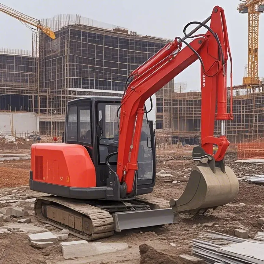 Raupenbagger, hergestellt in China, maßgeschneiderte Produkte für Gartenfarmmaschinen