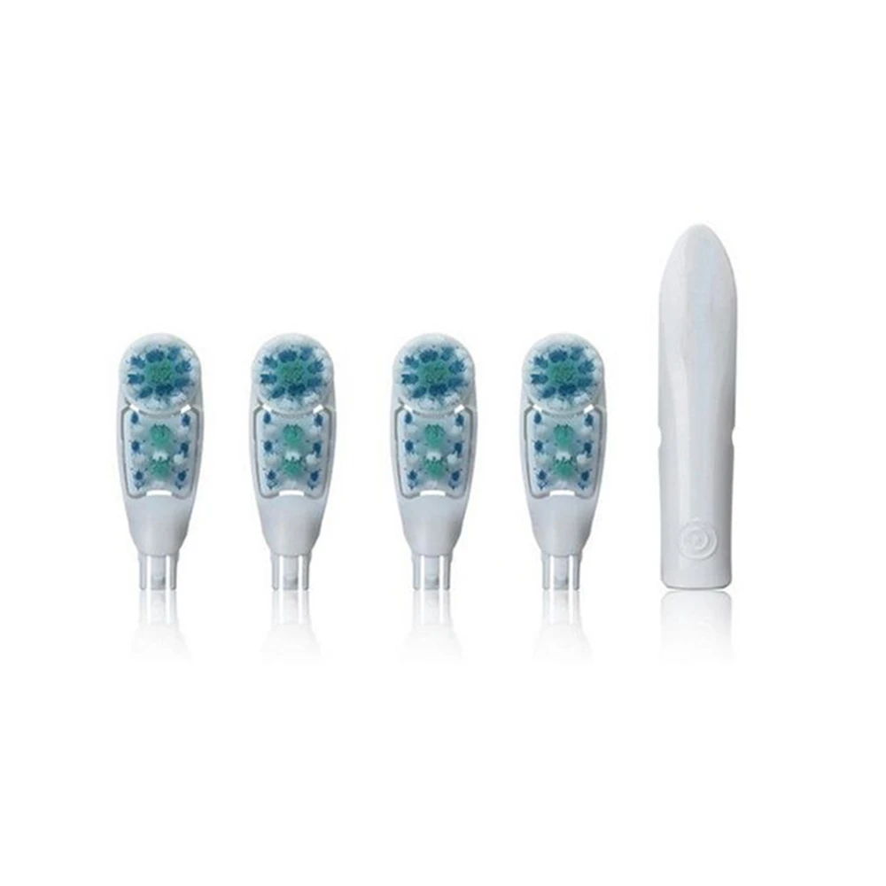 4 Teile/paket Sensitive Dual Clean Ersatz Bürstenköpfe Für Oral B 3733 4732 4734 Elektrische Zahnbürste Rotierenden Zahnbürste Kopf