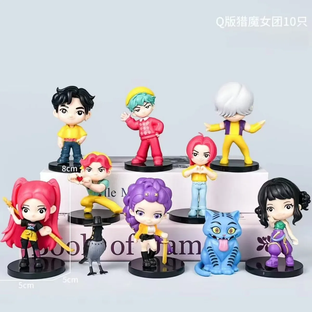 2025年 ホットアニメ KPOP デビルハンター ドール ビニール玩具 ルミ ミラ ゾイ キャラクター ビニールマスク ブラインドボックス オーナメント おもちゃ クリスマスギフト