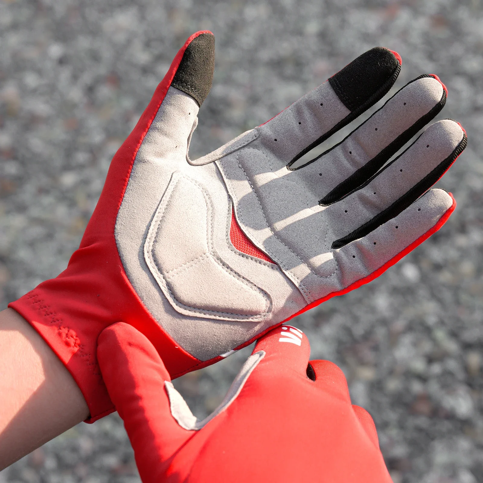 Guantes antideslizantes para Ciclismo, manoplas para bicicleta de carreras y carretera, 1 par