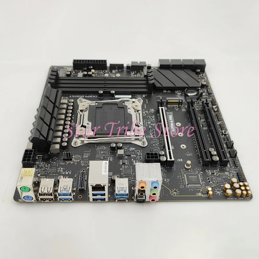 X299M-A PRO Motherboard LGA2066 DDR4 64G USB3.1 M.2*2 SATA3*8 M-ATX X299