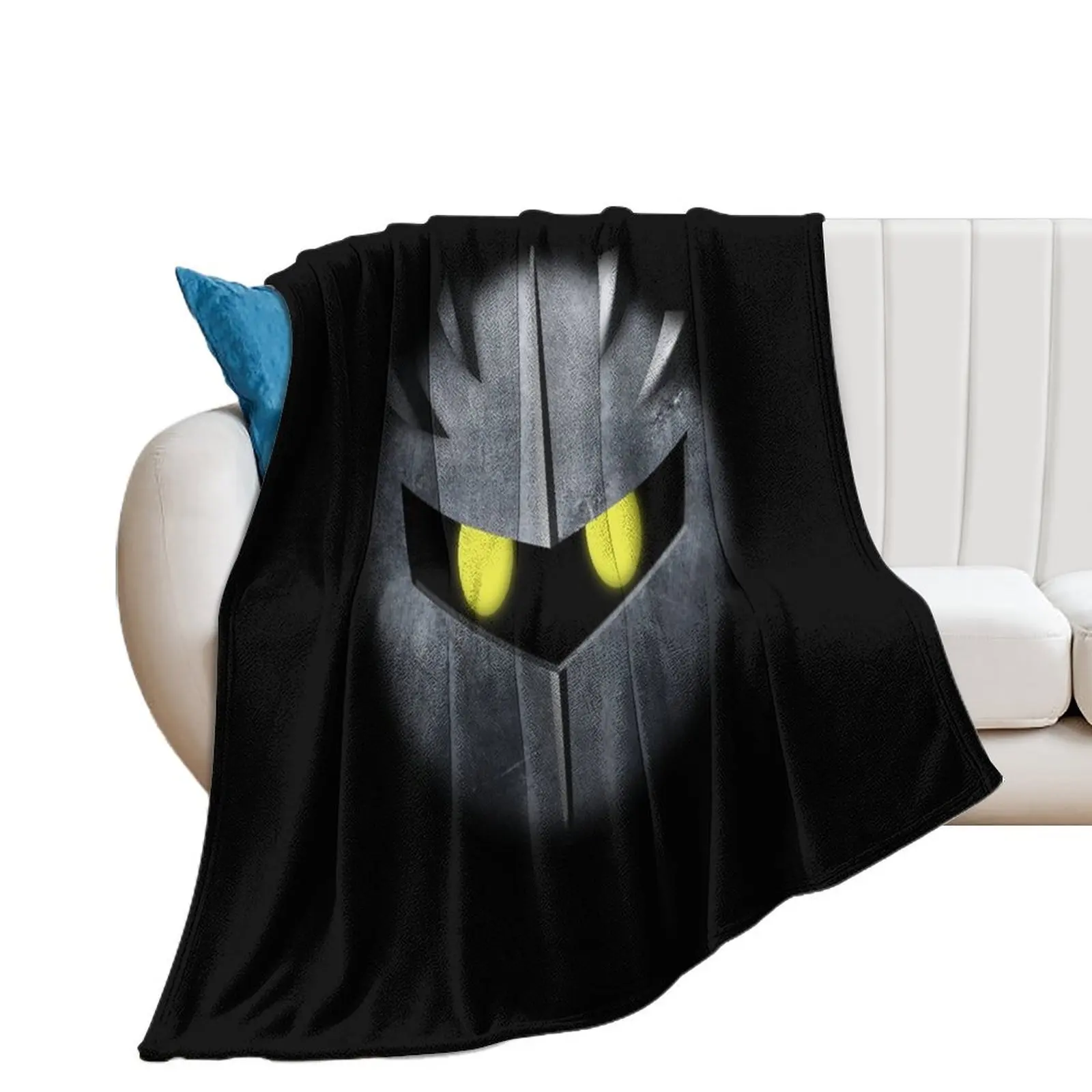 Meta Knight Mask Throw Blanket Luxury Throw Travel Plush Blankets