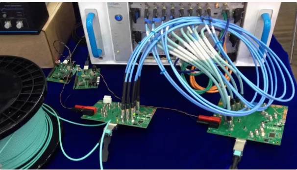 For 40G 100G QSFP test board QSFP+ coding test board AOC active test board