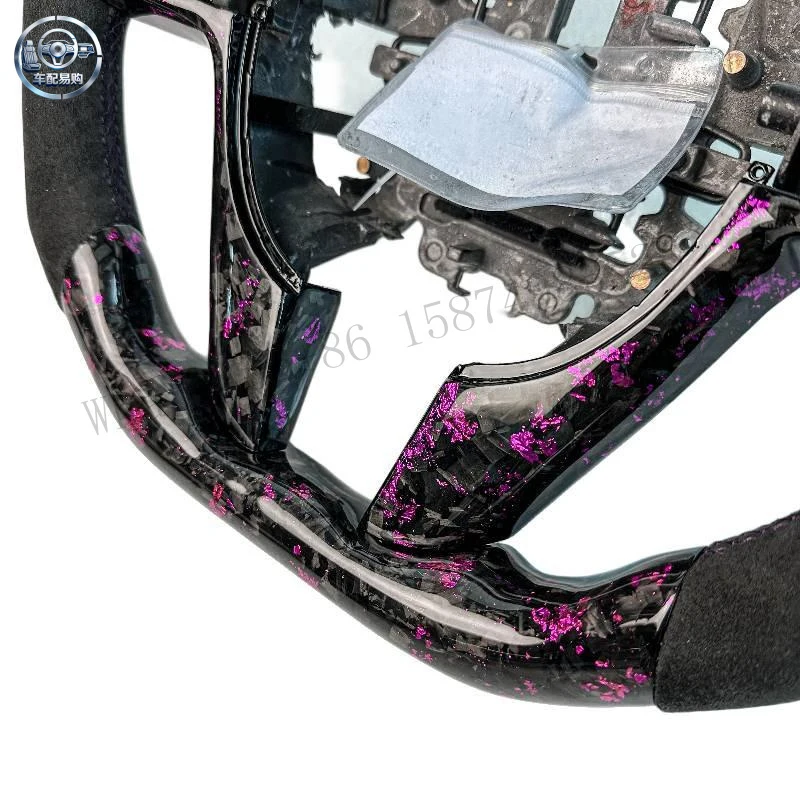 Purple Forged Carbon Fiber Steering Wheel for Holden Commodore VE HSV E1 E2 E3 Pontiac G8 2008-2009