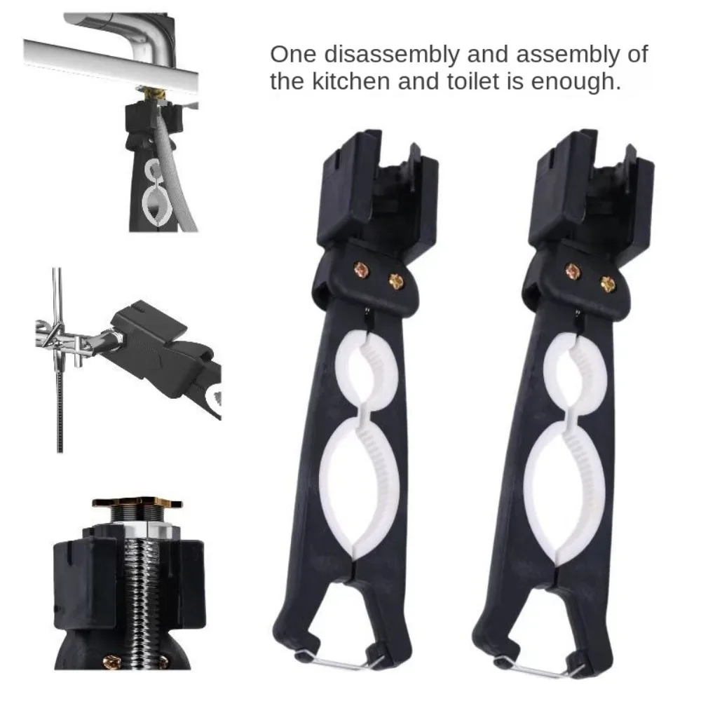 

Screw Quick Release Bathroom Wrench Lightweight Large Opening Water Pipe Wrench Labor Saving Sink Plumbing Spanner