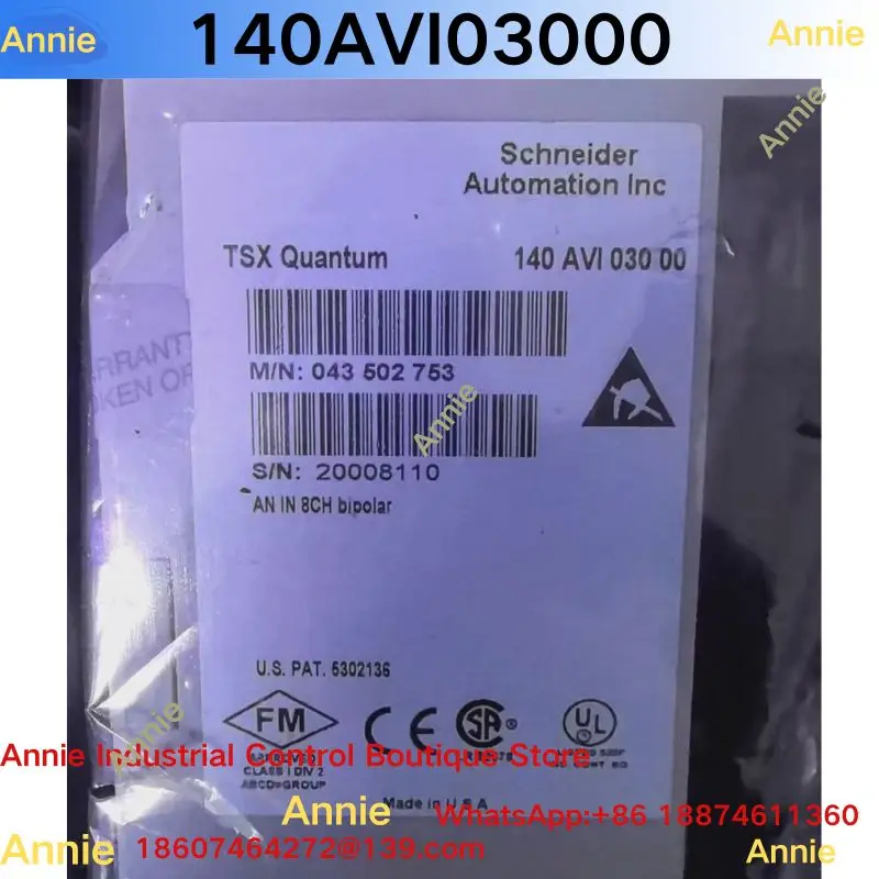 140AVI03000 PLC Module for Industrial Use - Specific Model for Automation And Control Systems