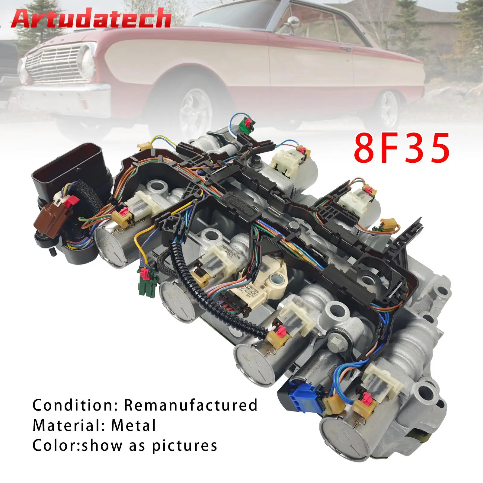 

Artudatech 8F35 Automatic Transmission Valve Body For FORD 8-Speed Mechanical Model Car Accessories