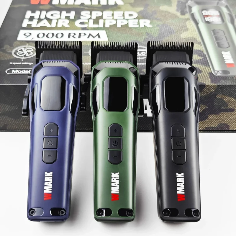 WMARK Rechargeable Hair Trimmer for Men, 90+ Min Battery