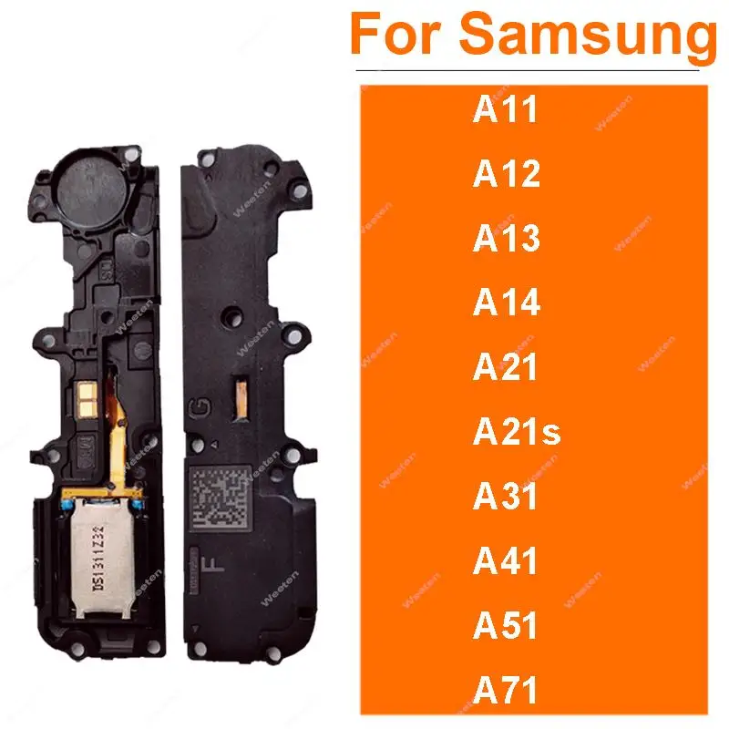 

LouderSpeaker Ringer Module For Samsung Galaxy A11 A12 A13 A14 5G A21 A21s A31 A41 A51 A71 4G 5G Loudspeaker Buzzer Repair Parts