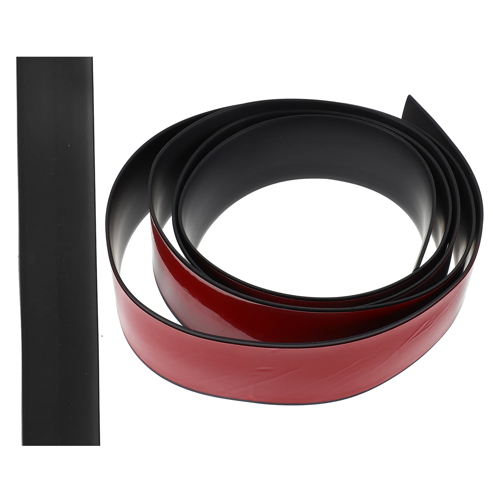 

Self Adhesive Flat Door Sill Strip 2m Black Edge Trim Transition Wooden Doorway Floor Gap Cover Door