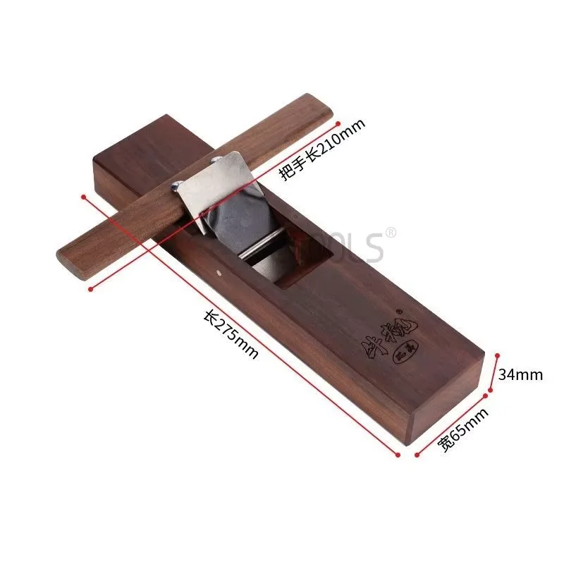 

Wooden Planer Durable High Speed Steel Knife Flat Bottom Planer Multi Specification Edge Trimmer Woodworking Manual DIY Tools