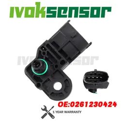 INTAKE MANIFOLD MAP PRESSURE SENSOR For Volvo S60 S80 S90 V40 V60 V70 V90 XC40 XC60 XC70 XC90 2013-2024 0261230423