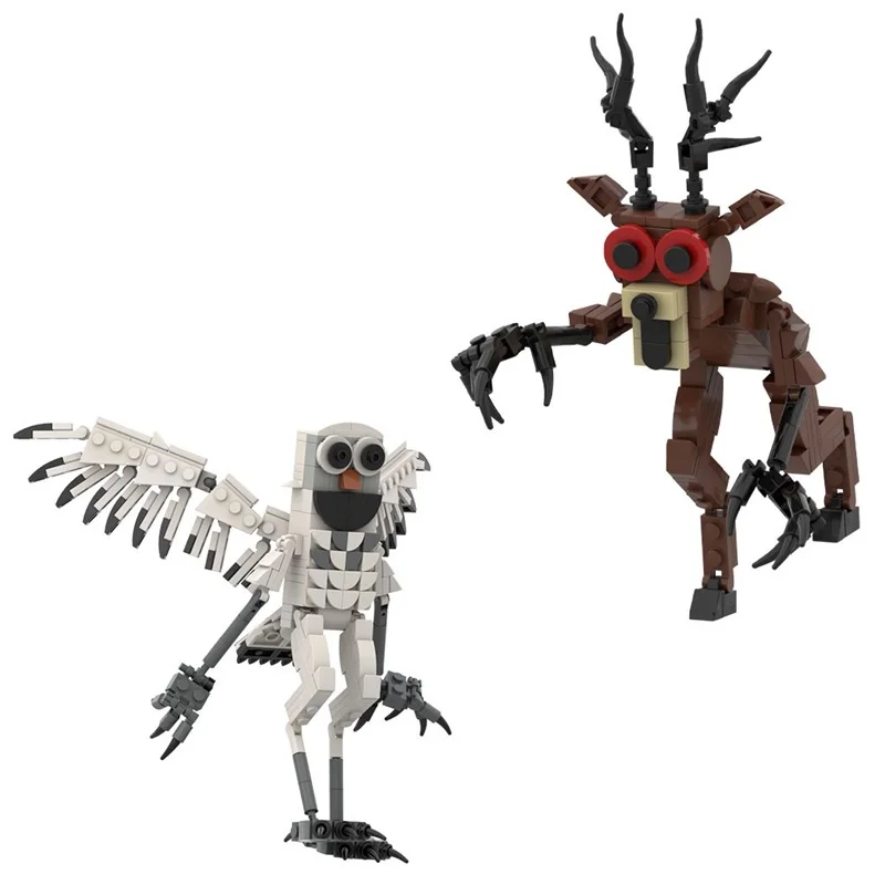 

Новый набор 99-ночей в лесу с оленями, 99-ночей в лесу, блоки с оленями для мальчиков, рождественские игрушки, подарки на день рождения