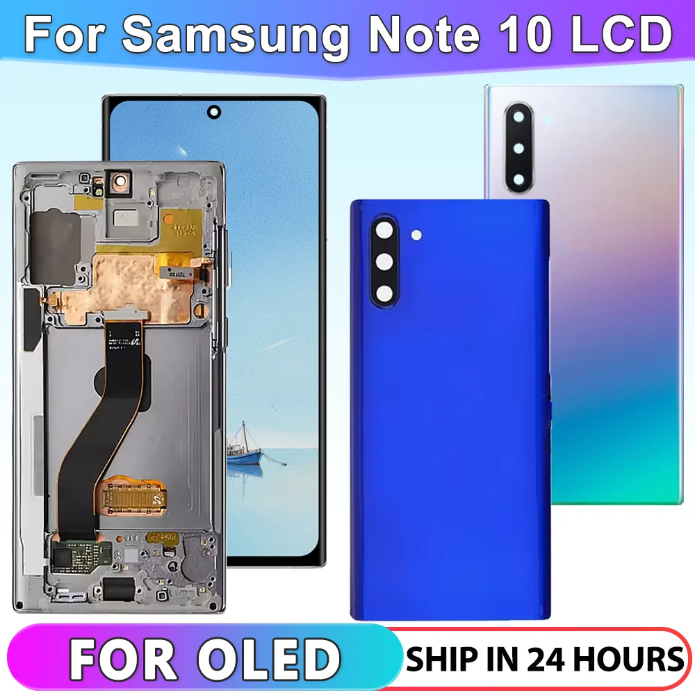 

For Samsung Note 10 LCD Display Touch Screen Digitizer Replacement for Note 10 N970, SM-N970F, SM-N970U Display