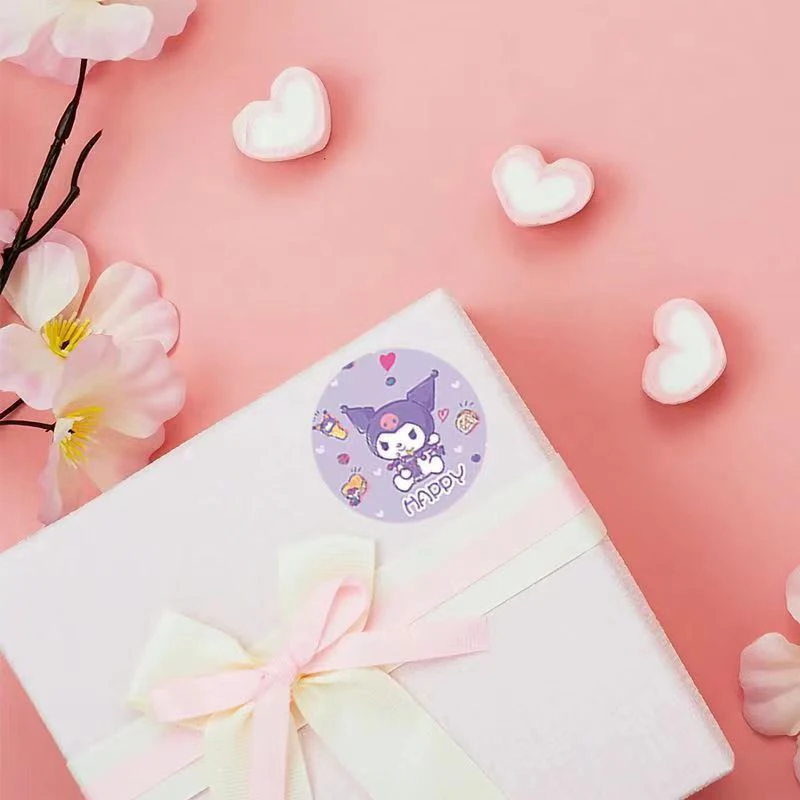 Creative Hand Account Decoration Stickers Rolls Cartoon Cute Anime Cinnamoroll Kuromi Pochacco Stickers