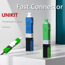 FTTH UNIKIT ESC250D SC APC UPC Single-Mode Fiber Optic Quick Connector FTTH SM Optic Fast Connector