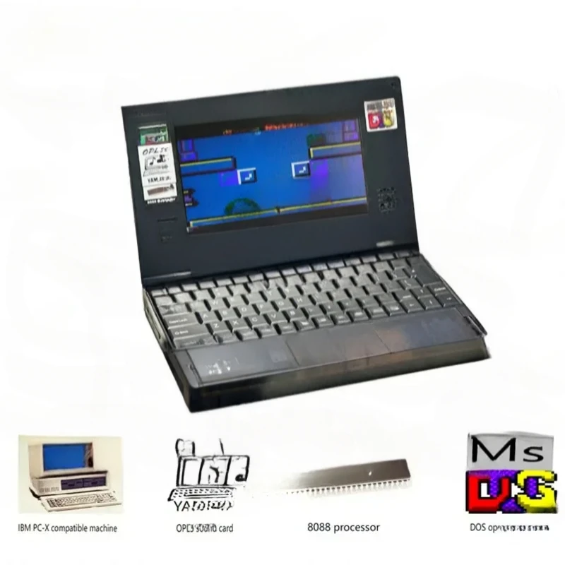 3.0 System Laptop 11Inch Notebook CGA Graphic Card Computer PC XT Compatible 8088