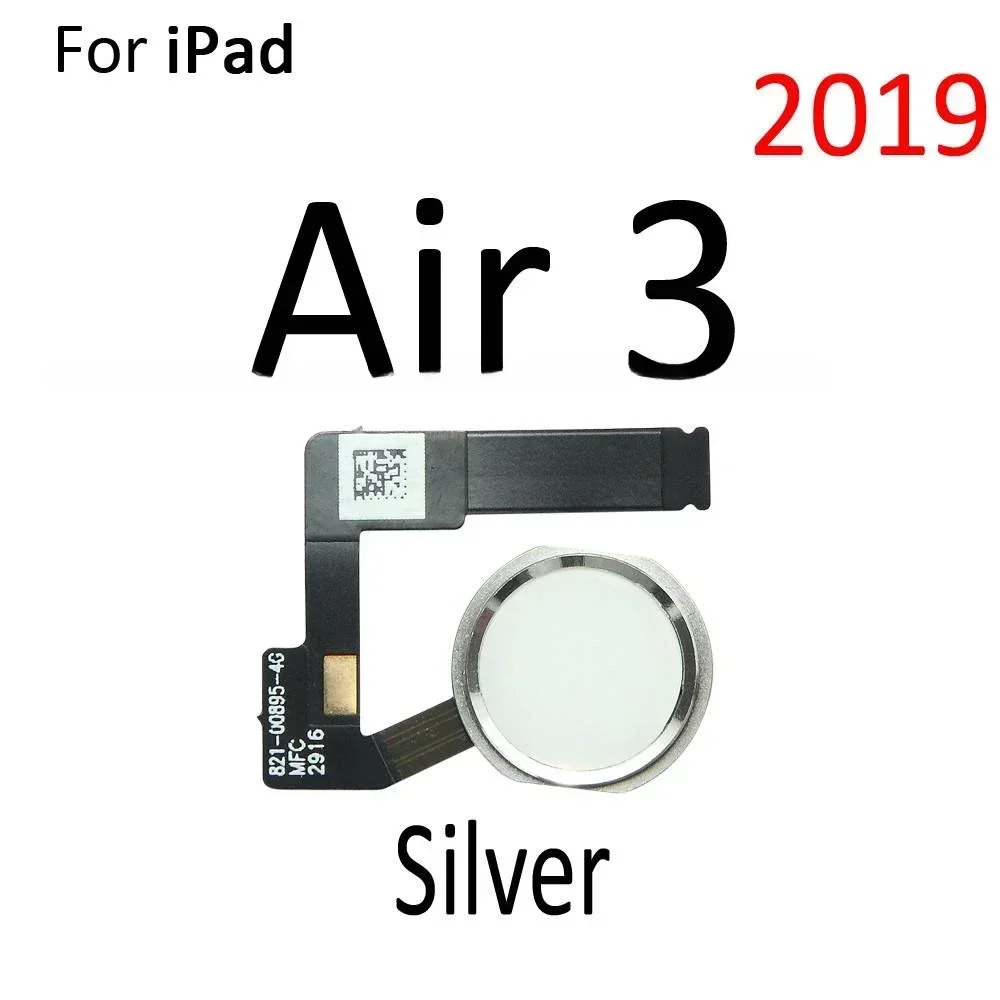 Home Button Touch ID Fingerprint Connector Sensor Menu Button Connection Flex Cable Ribbon for IPad Air 1 2 3 2019