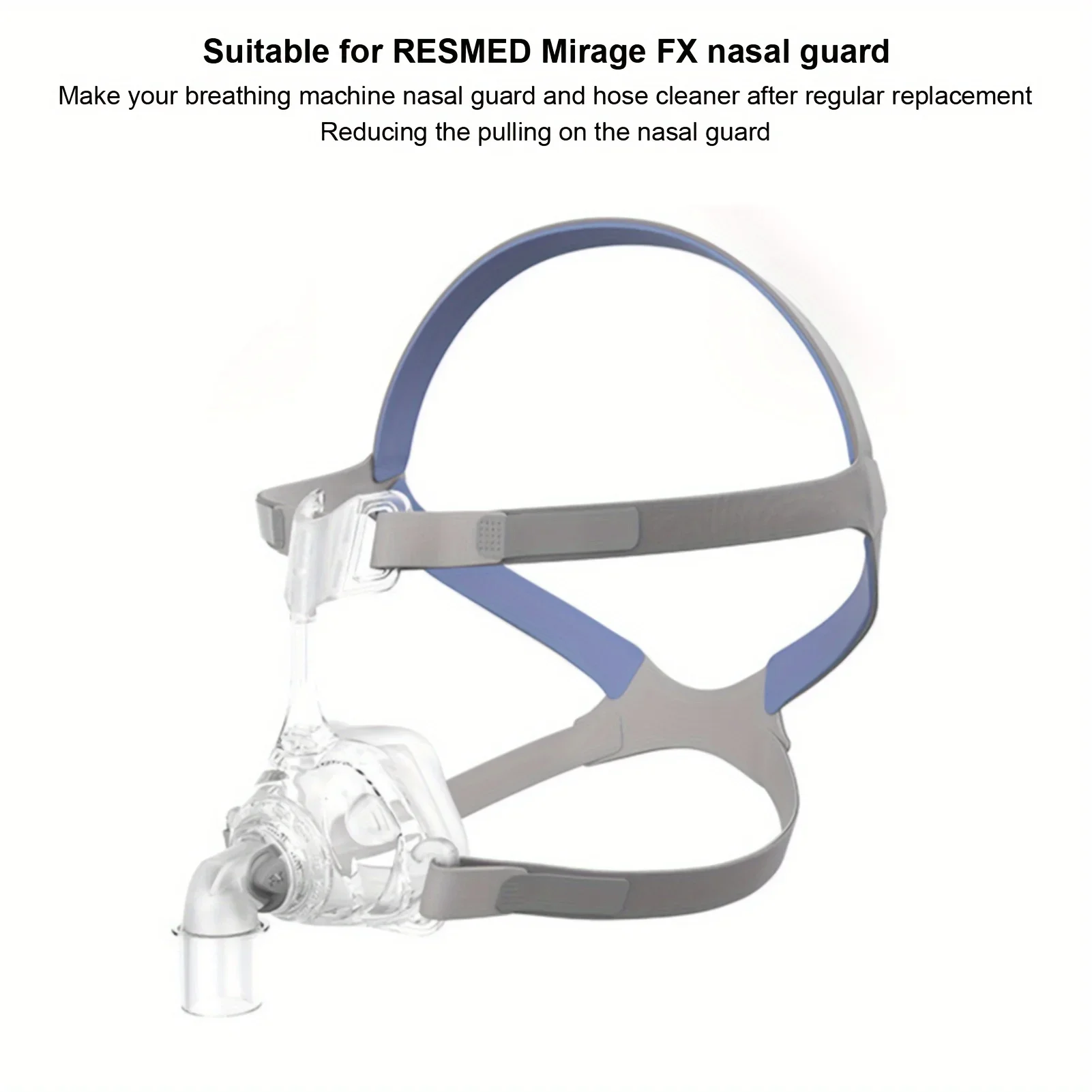 ResMed Mirage FX Nasal CPAP Mask Elbow Connector - Durable Plastic, Easy Install & Clean, Enhances Comfort - view 4