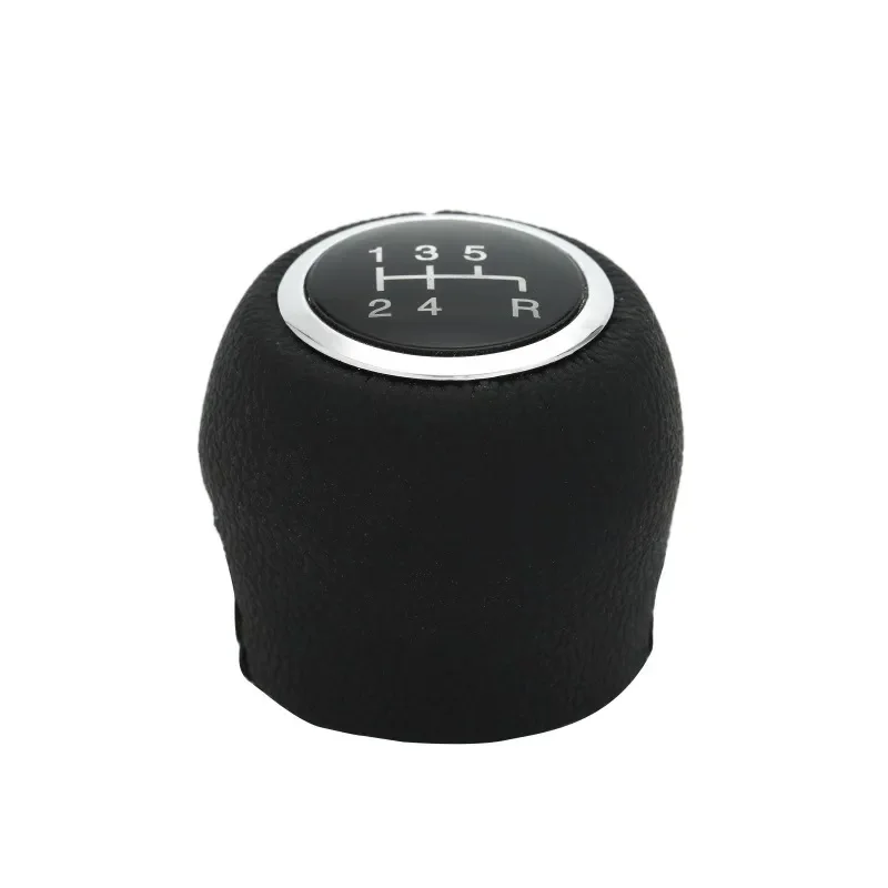 for Fiat Leather 5 Speed Manual Gear Shift Knob Car Gear Stick Head Accessories