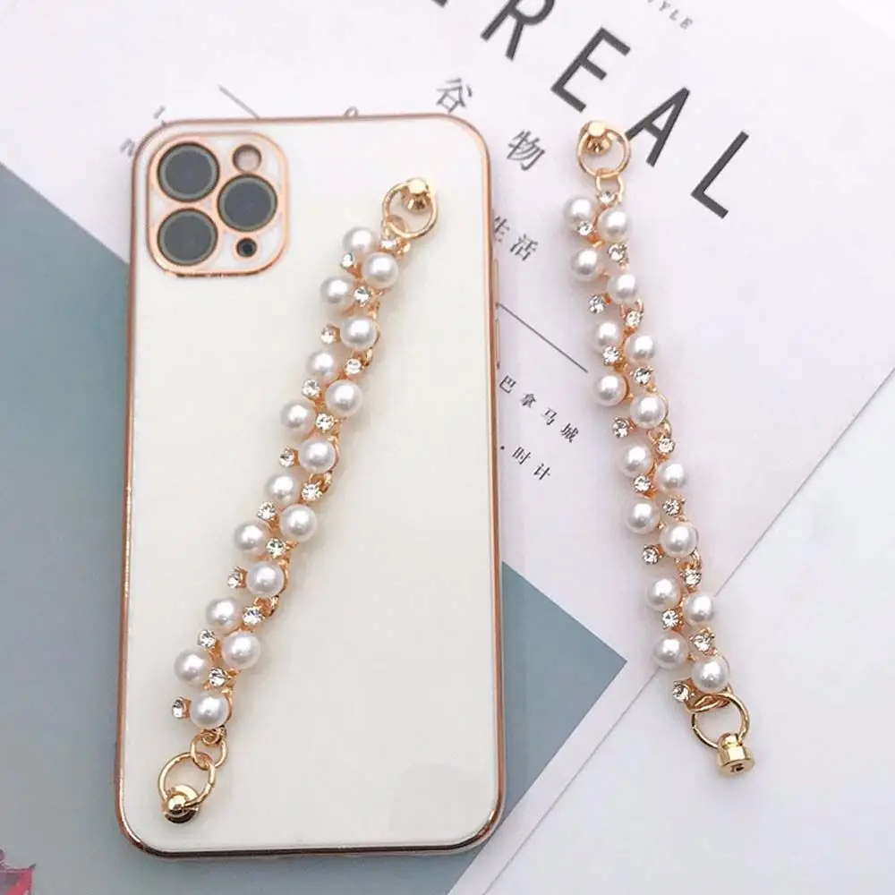 

Crystal Mobile Phone Accessories Hanging Cord Mobile Phone Chain Phone Loss Prevention Strap Phone Fall Prevention Pearl
