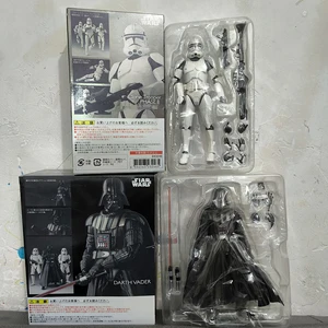 Star Wars Figure Darth Vader Dark Trooper Stormtrooper Action Figure Koleksi Model Mainan Hadiah Ulang Tahun 10 minifigures lego stormtrooper dengan penjualan terbaik - №