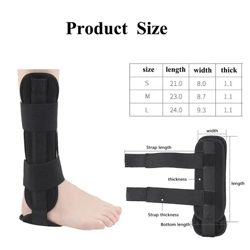 1PC Pressurized Bandage Ankle Support Brace Protector Foot Strap Elastic Belt Fitness Sports Safety Adjustable Ankle Stabilizer